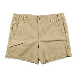 Orvis Trout Bum Mens 42 Cotton Shorts Khaki Fly‎ Fishing Outdoor 4E14 Canvas 6"